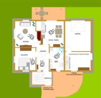 Grundriss Ferienwohnung