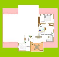 Grundriss Ferienwohnung